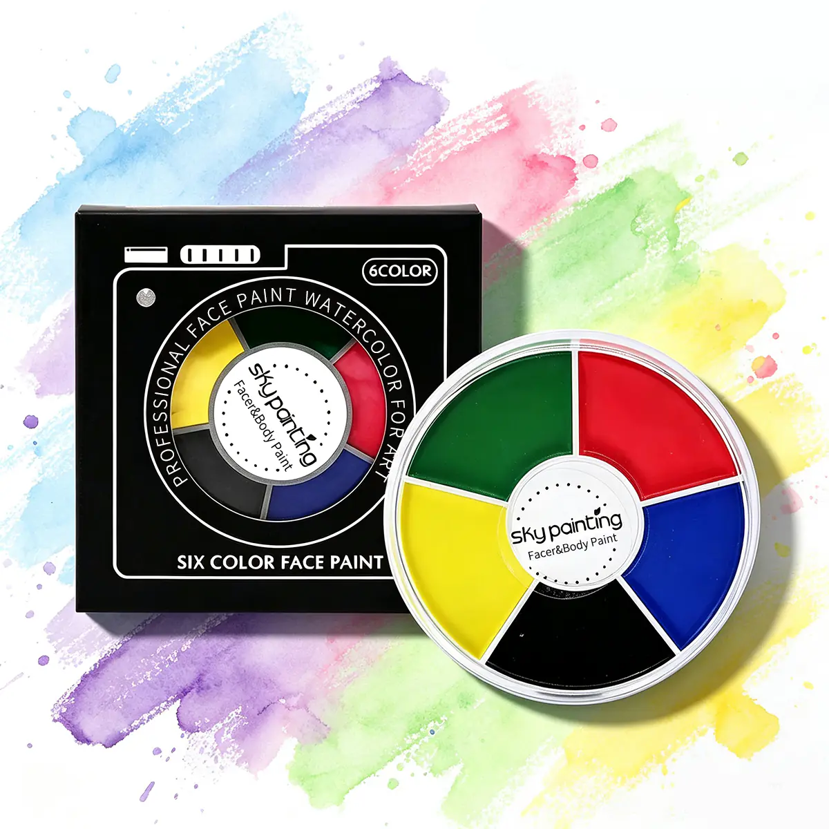 6 Color Face Paint